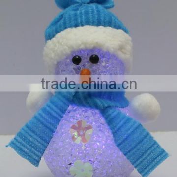 Small MOQ snowman with led