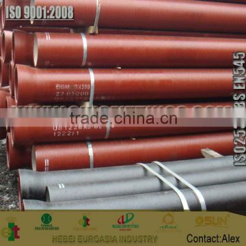 EN598 ductile iron pipes