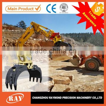 hydraulic log grapple 360 rotating match 7-11 ton excavator