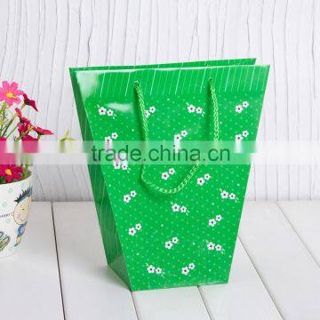 clear PP Flowers gift Bag pot Korea you deserve it favorite flower bags