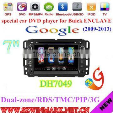 hot selling 2din Car dvd player for Buick Enclave(2009-2013) DH7049