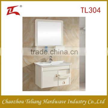 New Designed Sleek style bathhroomVanity Cabinet Unfinished Solid Cabinet Wood Bathroom design