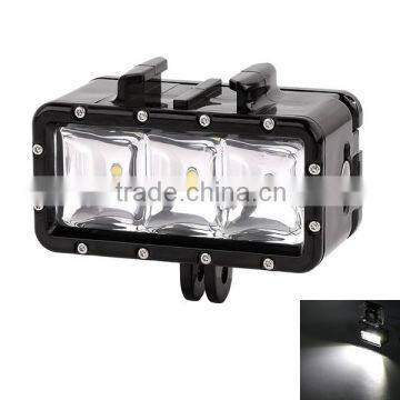 30m Waterproof Diving Light High Power Dimmable LED Light Fill Night Light For Go pro Hero4/3+/3/2