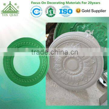 Producing Gypsum Products Fiberglass Resin Ceiling Medallion Rose Mould