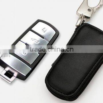 Car Genuine Leather Key Cover Case 3 Button Smart For Volkswagen VW Jetta MK6 Tiguan Passat Golf POLO CC 012 photo-6