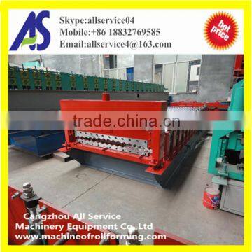 Galvanized Corrugated Roofing Sheet Roll Forming Machine