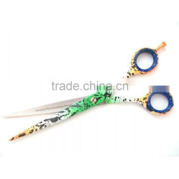 Paper Coated Pet Grooming Scissor