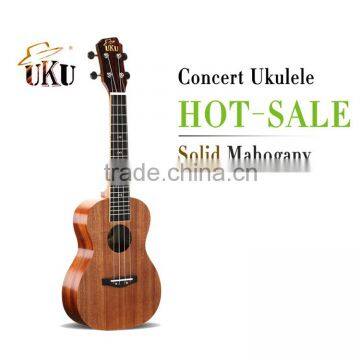 Electric 4 string Ukulele+Bag Concert Solid Mahogany ukulele 23''24'' inch High quality Hawaii engraving ukulele small guitar