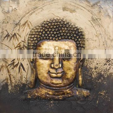 3d Buddha abstract oil painting on canvas