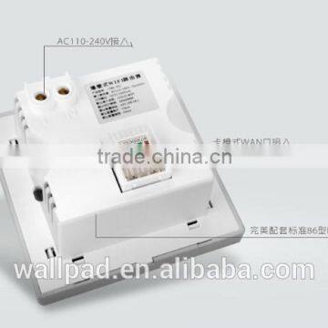 Factory Wallpad Gold Wall Embedded USB 3G WiFi Smart Socket AP Router Repeater Phone WPS USB Wireless Wall Charger Socket photo-5