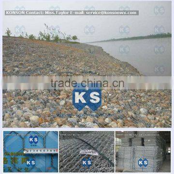 High Quality 60x80mm Mesh Opening Gabion Mattresses