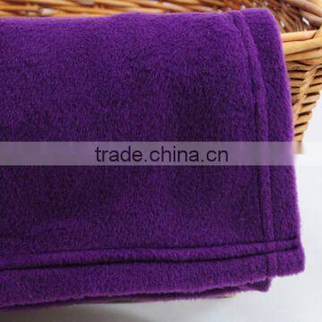 Solid Cheap Wholesale Polar Fleece Lightweight Blankets photo-4