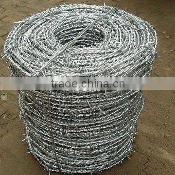 Used barbed iron wire Fencing