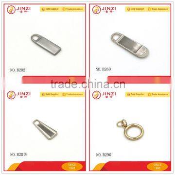 All-kinds Metal Zipper pull tabs wholesale without open mould