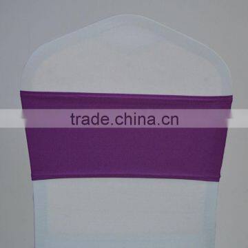 Cheap purple spandex/stretch chair sash for sales