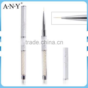 ANY Nail Art Painting Design Pearl Handle Nail Art Detail Brush Thin Hair