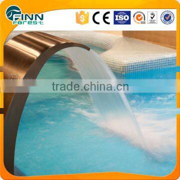 Arc Hook Style Waterfall for Swimming Pool SPA Equipment With Changeable Light photo-3
