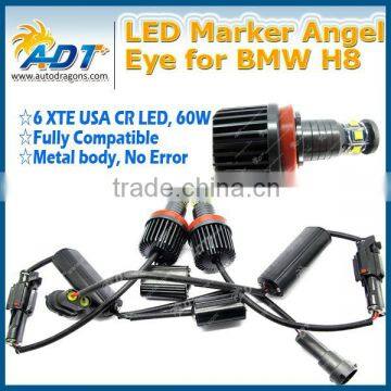 High Power 60W H8 LED Marker Angel Eyes