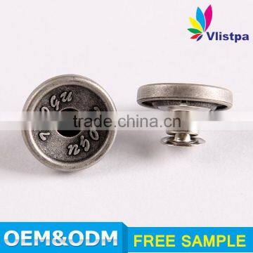 Custom jeans rivets buttons decorative magnetic buttons buttons for jeans