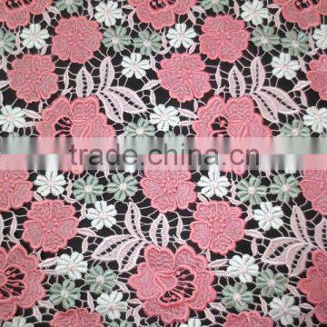 Multicolor High Quality Wedding Water Soluble Lace Fabric Guipure Lace Fabric From Guangzhou China photo-6
