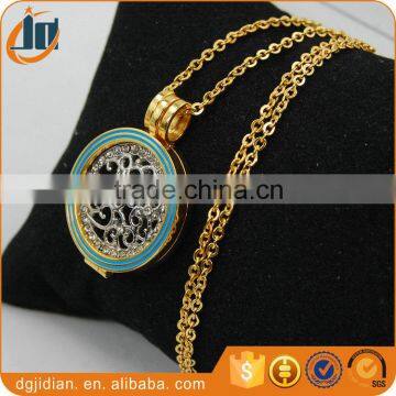 Stainless steel locket necklace wholesale