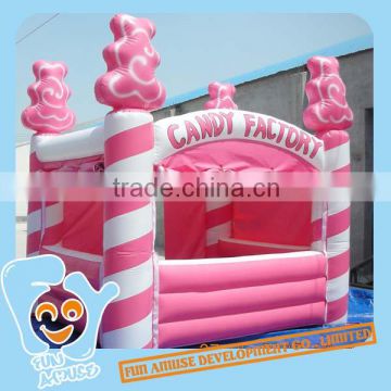 inflatable candy factory jumping castle