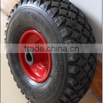 10"x3.00-4 pu wheels 10" tire for hand trolley Kayak and kids wagon