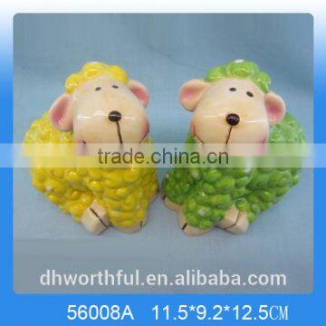 Hot Sale Ceramic Paper Napkin Ring in Lamb Shape photo-2