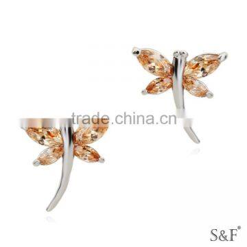 q5994233 Low MOQ fish hook zircon earrings