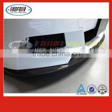 hot selling black carbon fiber F20 front lip for Bmw 1 series 3D style wholesale