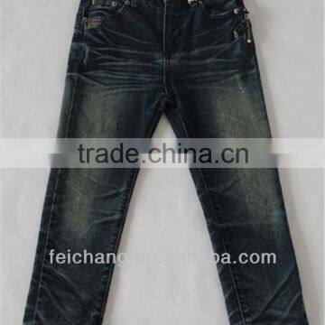 made in china korean winter authentic style kids jeans