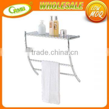 Foldable Alumimum Towel Bar Set Rack Holder Towel Hanger