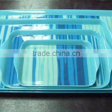 melamine serving tray