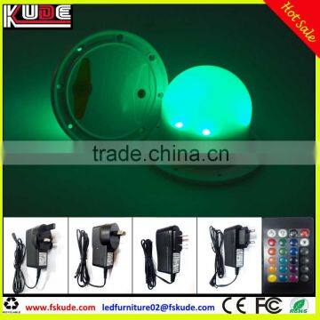 LED light source Decoration Lamp Base/luminous furniture light base/battery powered led light