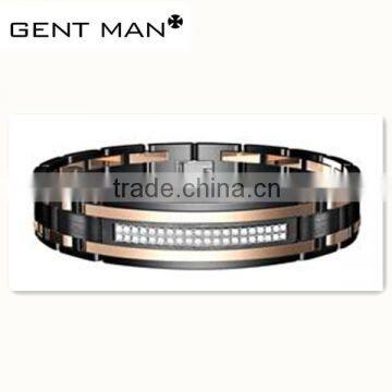 New products 316L stainless steel bracelet men , fashion silver bracelet hand chain for men