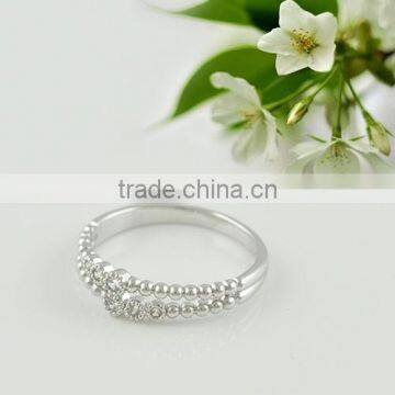 New Arrival Wholesale Fashion Micro Pave Engagement Turkey Design Silver Ring photo-2