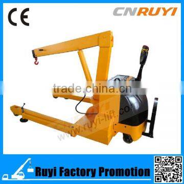 Electric rotary hydraulic crane mechanical