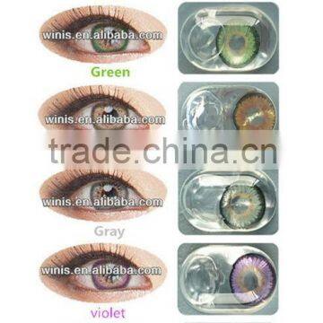 Wholesale Naty B brown contact lens contact lenses color green korean contact lens