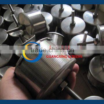 stainless steel 316L V wire filter nozzles strainer for resin water treatment manufacturer