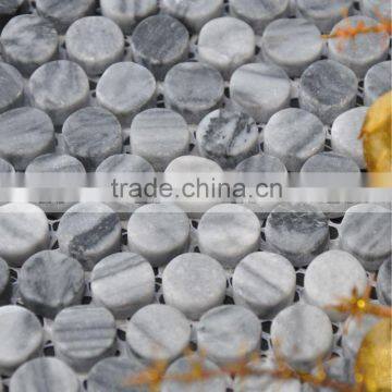 Round marble stone mosaic