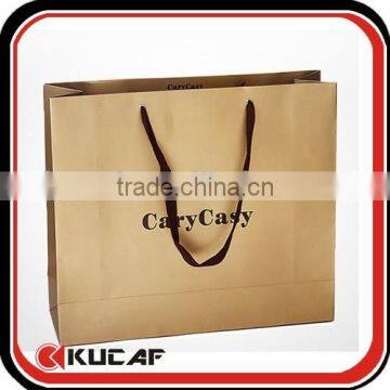 Custom top grade paper cloth shopping bag