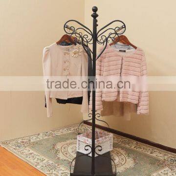 New high load-bearing double discount clothing store display racks
