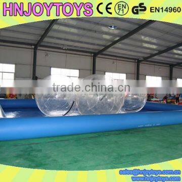 Outdoor Water Inflatable Square Above Ground Pool