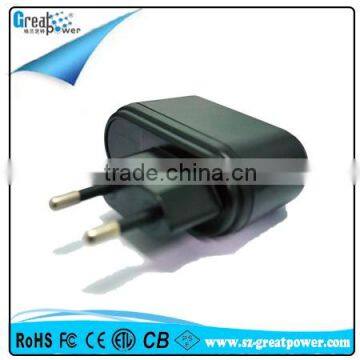 AC/DC power adapter 12V1500A plug in with FCC/CE/GS safety approval