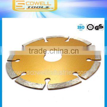 Segment dry cutting diamond saw blade for stone