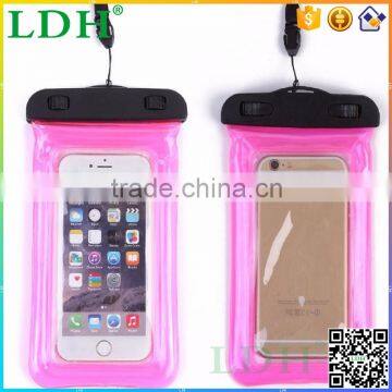 High Quality Mobile Phone Compass Waterproof Bag for iPhone 5 5s 6