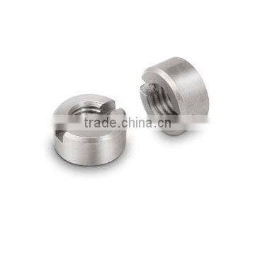 Steel DIN 546 Slotted Round nut