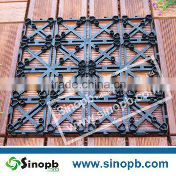 IPE Decking American IPE Tile for Exterior Usage Plastic Grid Plate