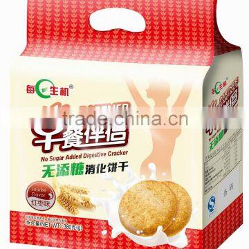 Breakfast Pastry No Sugar Added Healthy Digestive Cracker(Jujube fla)