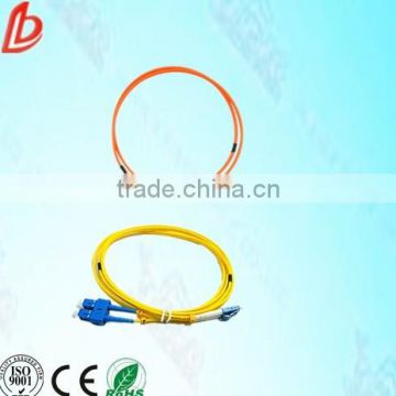 High Quality OM1/OM2 Multimode Duplex LC/UPC-LC/UPC Fiber Patch cord,lc 50/125 Patch cord fiber optic